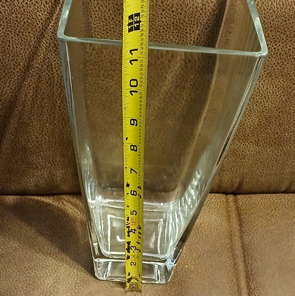 LSA International Mouth Blown Glass Vase Clear Made In Poland - Picture 6 of 8